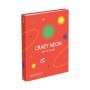 Тетрадь на кольцах А5, 200л., BG Crazy neon, 4 цвет. блок, глянцевая ламинация