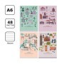 Тетрадь-словарик 48л., А6 для записи иностранных слов BG Go travel