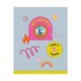 Тетрадь 40л., А5, линия BG Happy summer, матовая ламинация