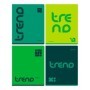 Тетрадь 48л., А5, клетка BG Monocolor. Green trend