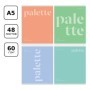 Тетрадь 48л., А5, клетка BG Monocolor. Palette