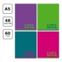 Тетрадь 48л., А5, клетка BG Monocolor, эконом