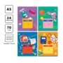 Тетрадь 24л., линия BG Bright school, выб. лак, 70г/м2