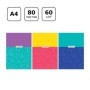 Тетрадь 80л., А4, линия BG Monocolor. Letters