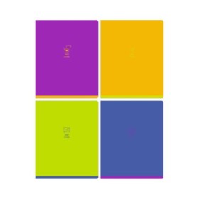 Тетрадь 48л., А5, клетка BG Monocolor. Chat, неоновая краска