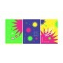 Тетрадь 96л., А4, клетка BG Crazy neon, неоновая краска