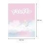 Тетрадь 48л., А4, клетка BG Fluffy, матовая ламинация