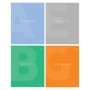 Комплект (12 шт.) предметных тетрадей 48л. Greenwich Line Color theory, матовая ламинация, выборочный УФ-лак, 70г/м2