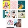 Тетрадь 48л., А5, клетка ArtSpace Микс. Girl's collection