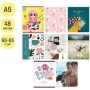 Тетрадь 48л., А5, клетка ArtSpace Микс. Girl's collection