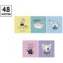 Тетрадь 48л., А5, клетка ArtSpace Рисунки. Be happy