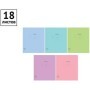 Тетрадь 18л., линия ArtSpace Однотонная. Линовка