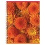 Тетрадь 80л., А5, клетка на гребне BG Perfect flower, двойная обложка