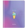Дневник 1-11 кл. 48л. (твердый) Greenwich Line "I scream for you", иск. кожа, поролон, УФ-печать, магнитный клапан, тон. Блок