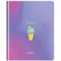 Дневник 1-11 кл. 48л. (твердый) Greenwich Line "I scream for you", иск. кожа, поролон, УФ-печать, магнитный клапан, тон. Блок