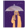 Дневник 1-11 кл. 48л. (твердый) Greenwich Line "Star rain", иск. кожа, УФ-печать, аппликация с наполнением, тисн. Фольгой