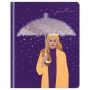 Дневник 1-11 кл. 48л. (твердый) Greenwich Line "Star rain", иск. кожа, УФ-печать, аппликация с наполнением, тисн. Фольгой