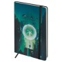 Записная книжка А5 80л. ЛАЙТ, кожзам, Greenwich Line "Future. Lightning ball", с резинкой, тиснение фольгой, блок в линию