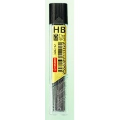 Грифели для механического карандаша твердость HB 0,7 мм STABILO, 1уп (12шт)