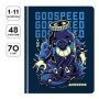 Дневник 1-11 кл. 48л. (твердый) Greenwich Line "God of speed", иск. кожа, поролон, печать, фольга, тон. блок, ляссе