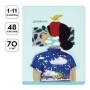 Дневник 1-11 кл. 48л. (твердый) Greenwich Line "Mood", иск. кожа, УФ-печать, нашивка с блестками, тон. блок, ляссе