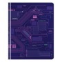 Дневник 1-11 кл. 48л. (твердый) Greenwich Line "Microchip", иск. кожа, тисн. фольгой, тон. блок, ляссе