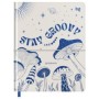 Дневник 1-11 кл. 48л. (твердый) BG "Stay groovy", иск. кожа, тиснение фольгой, ляссе, на резинке