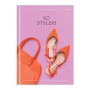 Записная книжка А5 64л. BG "На красоте", soft-touch ламинация, блок-еженедельник, блок 80 гр/м2