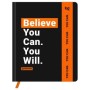 Дневник 1-11 кл. 48л. (твердый) BG "Motivation. You can", иск. кожа, печать, ляссе, на резинке