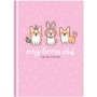 Скетчбук 80л., А6 BG "Corgi club", 7БЦ, матовая ламинация, белый блок с градиентом, 100г/м2