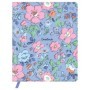 Дневник 1-11 кл. 48л. (твердый) BG "Цветочный мотив", иск. кожа (балакрон), печать, ляссе