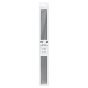 Бумага крепированная ТРИ СОВЫ, 50*250см, 32г/м2, серая, в рулоне, пакет с европодвесом