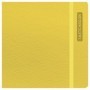 Скетчбук для акварели 40л., 145*145 BG "Bright. Yellow", кожзам, на резинке, 200г/м2