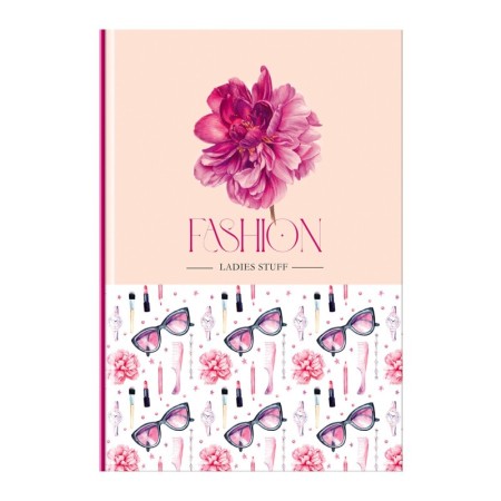 Записная книжка А5 80л. BG "Fashion", матовая ламинация, блок в точку, 100 гр/м2