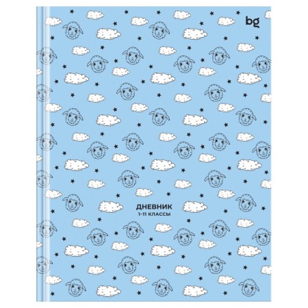 Дневник 1-11 кл. 40л. (твердый) BG "Good night", глянцевая ламинация