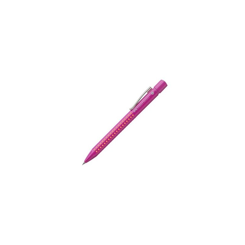 Карандаш механический Faber-Castell "Grip 2010" B, 0,5мм, с ластиком, розовый