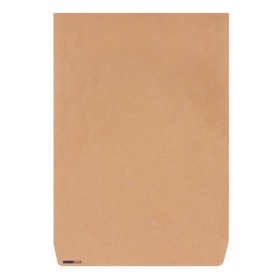 Пакет почтовый крафт Е4+ (300х400 мм), чистый, стрип, плоский, 120 г/м2
