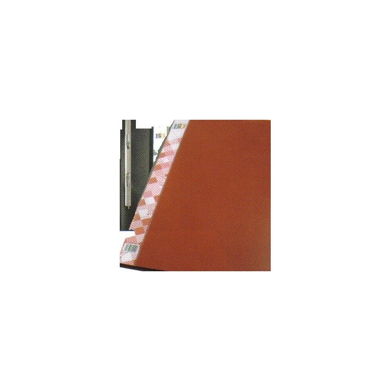 Папка скоросшиватель цвет красный  0,50 мм.
