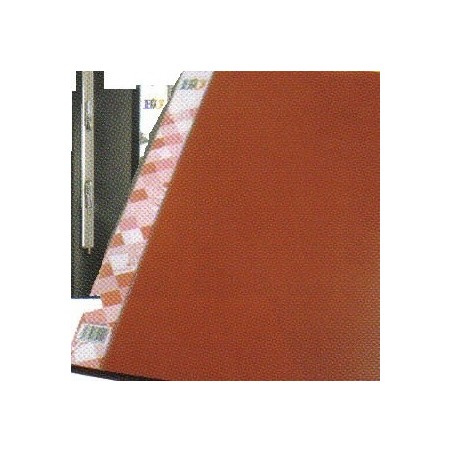 Папка скоросшиватель цв. красный  0,50 мм.