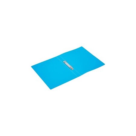 Папка KANZFILE на 2-х малых кольцах RING FILE, 35 мм, "ПЕСОК"  эконом, голубой цвет
