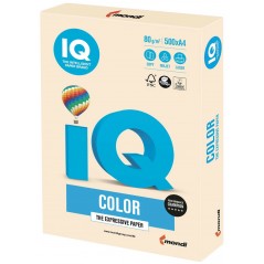 Бумага цветная IQ Color CR20 pale (кремовый) А4 (500л) 80г/м2