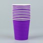 Бумажный стакан «Фиолетовый» 400 мл