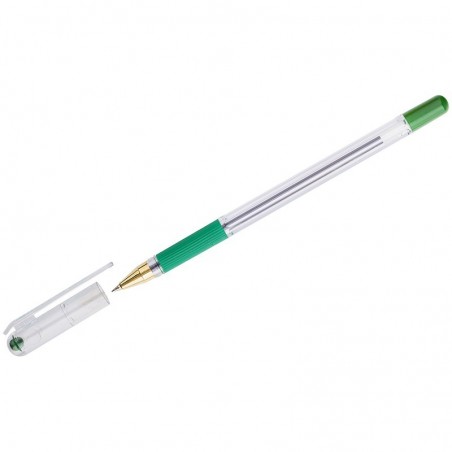 Ручка шариковая MC-Gold, цвет зеленый, толщина 0,5. Корея