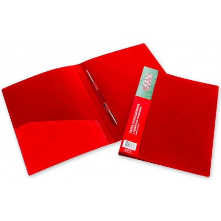 Папка скоросшиватель А4 с пружинным механизмом Attache арт. F612/07, 17мм красный цвет