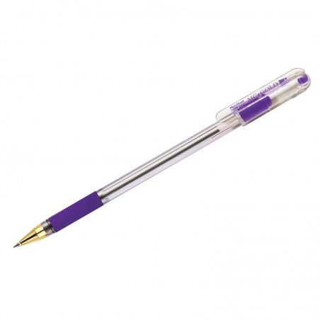 Ручка шариковая MC-Gold,фиолетовая, толщина 0,5. Корея