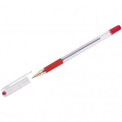 Ручка шариковая MC-Gold, красная, толщина 0,5. Корея