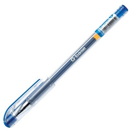 Ручка гелевая G-Base. Синяя. Толщина 0,5. Erich Krause