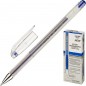 Ручка гелевая Crown HJR-500. Синяя. Толщина 0,5. Корея
