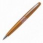 Ручка PILOT MR Retro Pop 1.0 мм шариковая, оранжевый металлик, синие чернила, в подарочном футляре