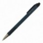 Ручка PILOT BPRK 0.7 мм шариковая автоматическая, синие чернила, синий прорезиненный корпус